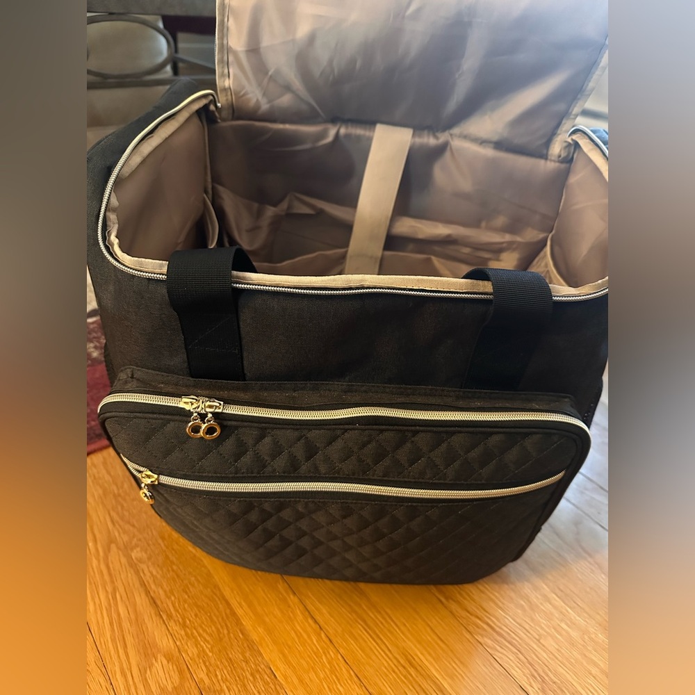 Rolling Travel Duffel Bag with Wheels & Telescoping Handle - Picture 11 of 16